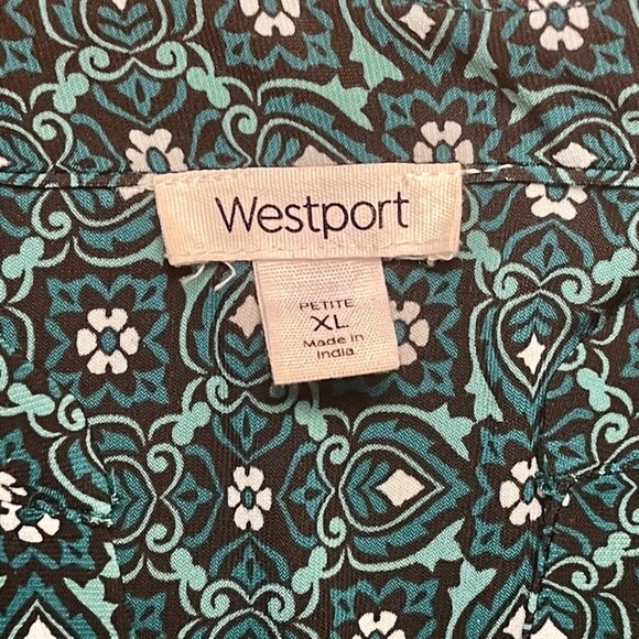 Westport | Petite Beaded Green Top | PXL - Picture 3 of 8